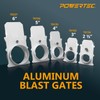 POWERTEC 70227 6-Inch Blast Gate for Dust Collector, Dust Collection