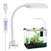 Mriocan Aquarium Light, 5 W, Light for Small Aquariums, Bendable,