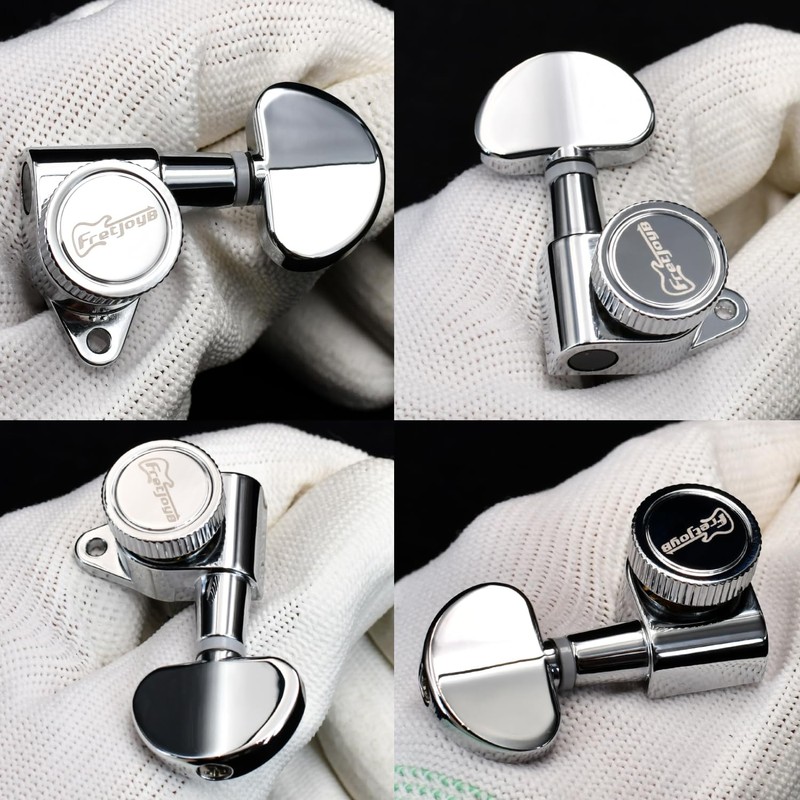 FRETJOYB 18:1 Upgraded 3x3 Locking Guitar Tuners Guitar Tuning Pegs
