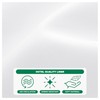 Biscaynebay Fabric Narrow Shower Stall Curtain Liners 36 Inch Width