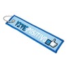 BDM Keyring with Positive Sayings, Embroidery, Keyring with Message and