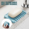 YFTRFR 2 Pcs Soap Dish Holders, Keep Soap Dry Container