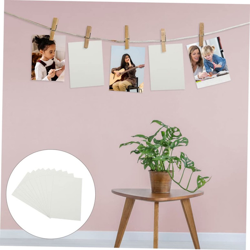 TEHAUX 5Pcs Aluminum Alloy Sublimation Blanks Blank Metal Photo Sheets