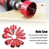 Boxonly Hole Saws Cutter M42 Bi-Metal 25mm Hole Saw Drill