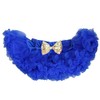 Kirei Sui Gold Sparkle Bow Baby Royal Blue Pettiskirt