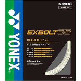 Yonex YONEX Badminton Gut String EXBOLT 68 Exbolt 68 Single Line BGXB68