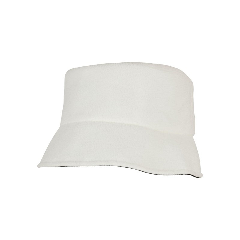 Flexfit Unisex 5003NH Nylon Sherpa Bucket Hat, Black/Off-White, One Size,