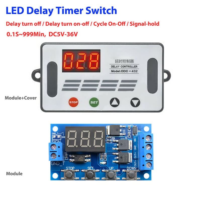 Acxico 1 pcs DC 5V 12V 24V Digital LED Cycle
