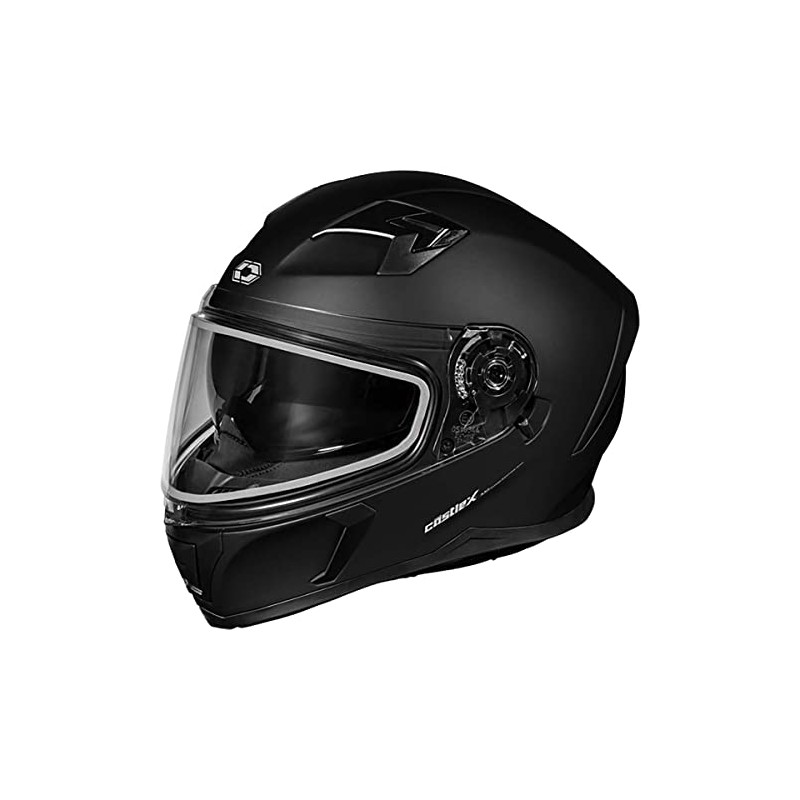Castle X CX390 Full Face Snow Helmet (Matte Black -