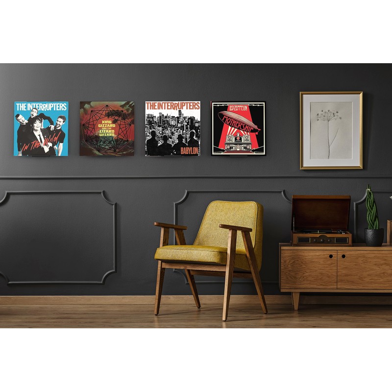 NewGround Designs Vinyl Record Wall Mount (Pack of 4) LP