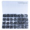 1000PCS Fishing Hooks High Carbon Steel Bulk Fishing Hooks Set