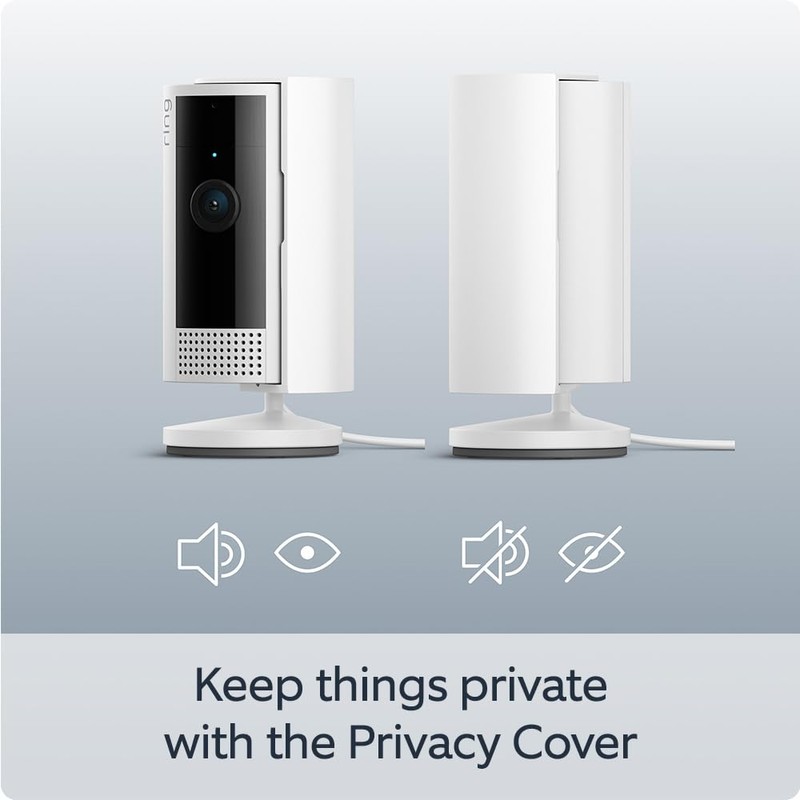 Ring Ring Indoor Camera (2nd Gen) | Plug-In Pet Security