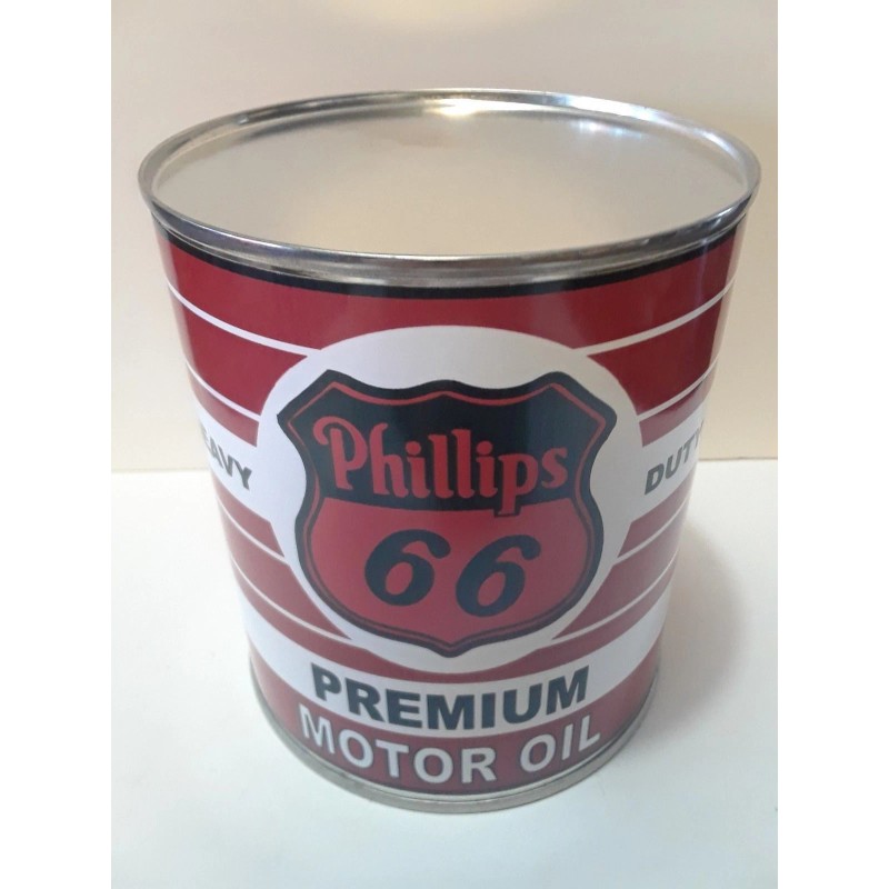 Phillips 66 Vintage Phillips 66 Motor Oil Can 1 qt.