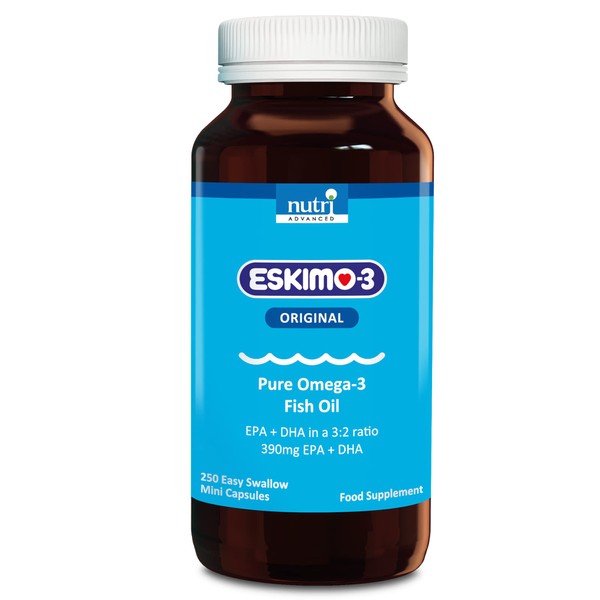 Eskimo-3 Fish Oil - Nutri Advanced - 250 Capsules