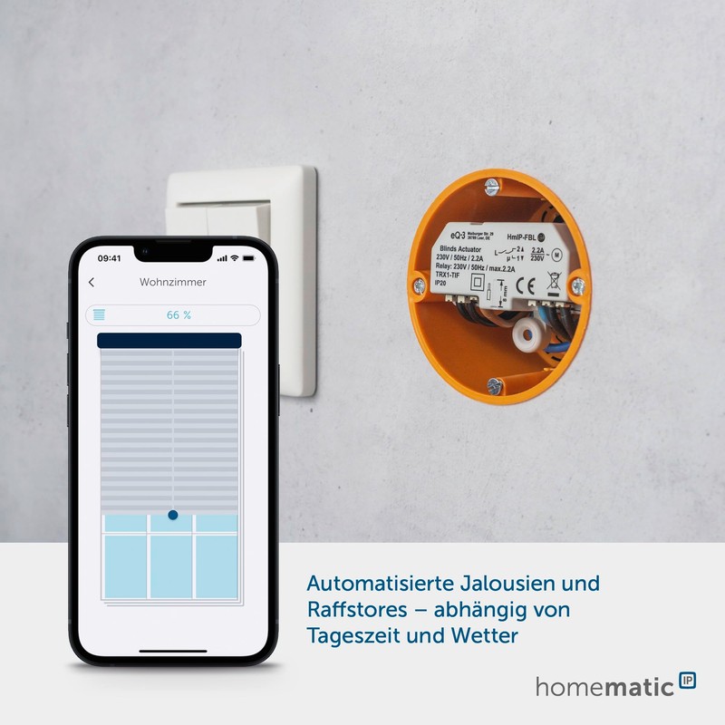 Homematic IP Switch Actuator and Meter