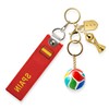 Soccer Keychain Set - 4PCS World Cup Inspired Accessories