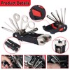 16 in 1 Bike Multitools, Bicycle Repair Tool Kit Folding