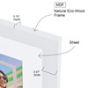 smiry Picture Frame 8x10, Display Pictures 5x7 with Mat or