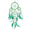 Pink Pineapple handmade dream catcher with silver beads, 12 cm