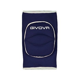 Givova, Knee pads light, blue/white, Senior