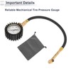 RATCHROLL 1 Pcs Universal Tire Pressure Gauge 0-60PSI 2.56Inch Digital