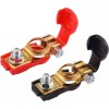 AQJ 1 Pair Car Battery Terminal Connector Post Positive+Negat