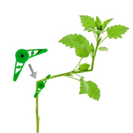 BLISSANY Plant Bender Set with 25 Clips - Plant Clips - Steer Shoots, Promote Growth - For Perfect Plant Growth - Suitable for Any Plant (Plant Bender 360 Degrees)