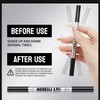 Curved Eyebrow Pen, 2 in 1 Dual Ended Microblading Eyebrow