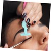 OHPHCALL 1set Portable Eyebrow Tweezers Kit Grip Tweezers for Lash