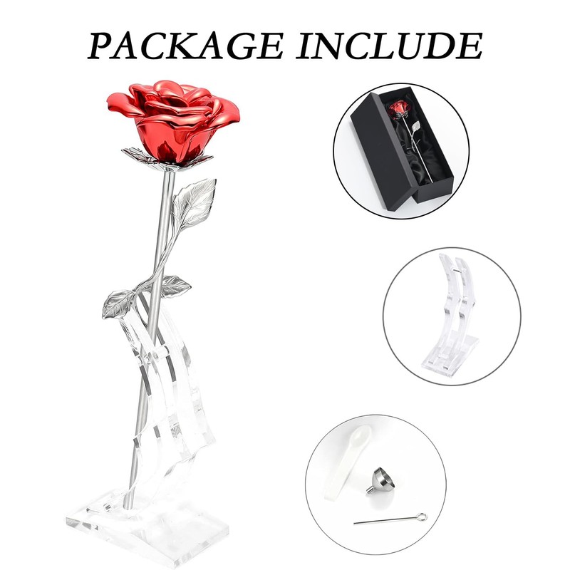 Rose Flower Keepsake Urns for Human Ashes Memorial Urn Locket