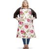 SANFERGE Ladies Plus Size Canvas Apron with 2 Pockets 39