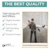 PBF 8.5x11 Acrylic Picture Frame Display Stand | Vertical Clear