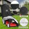TitanCovers Lawn Mower Cover with PA Coating & Double Drawstring