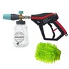 Sooprinse Pressure Washer Gun with Foam Cannon Snow Foam Lance,