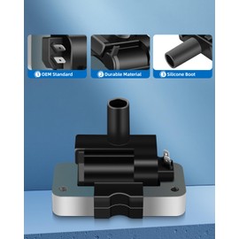 ECCPP bocinas de encendido de coche de repuesto compatibles con Mercury Villager Infiniti Qx4 Nissa-n Frontier/Quest/Pathfinder/Xterra 1995-2004 Reemplazo para C1604 CMIT-230B (paquete de 1)