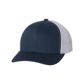 Yupoong Flexfit 6606,6606T Retro Trucker Hat (Navy/White)