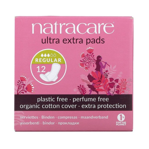 Natracare Ultra Extra Pads Normal 12 pcs