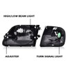 G-PLUS Headlights Assembly Fit For Ford F150 1997-2004/Ford F250 1997-1999/Ford
