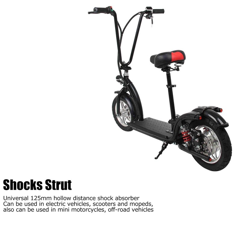 Motorcycle Shock Absorber, 125 mm 400 Pound Suspension Strut Damping