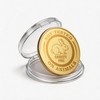 Hgnova 12 Pcs Alloy Blank Challenge Coin 40mm, 2mm Thickness