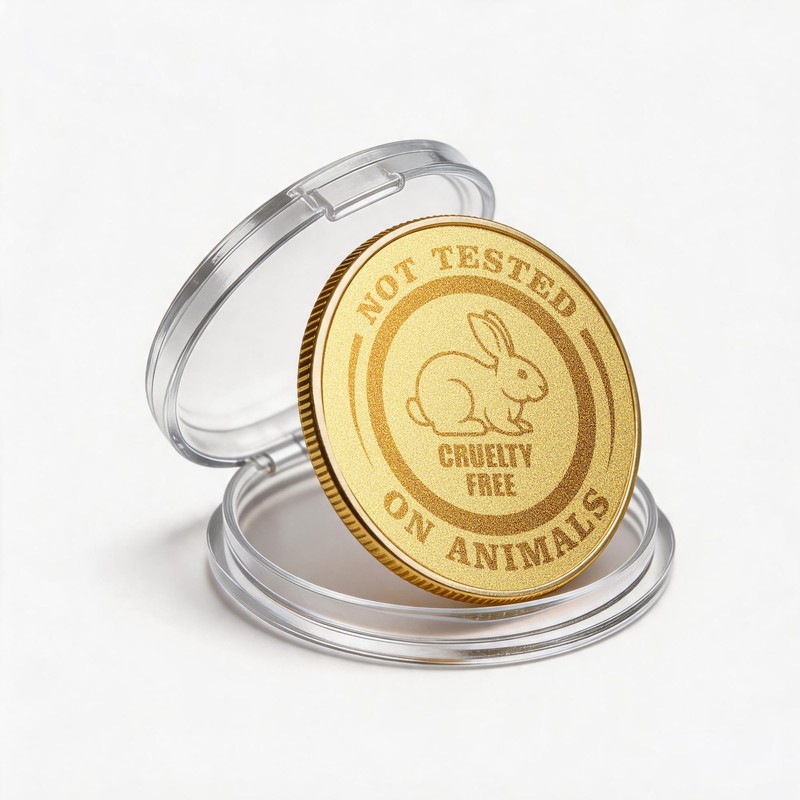 Hgnova 12 Pcs Alloy Blank Challenge Coin 40mm, 2mm Thickness