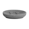 Premier Housewares 1601507 Canyon Soap Dish - Grey 3 x