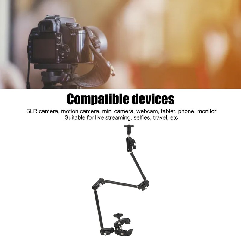 Camera Clamp Camera Stand Magic Arm Camera Arm Flexible Super