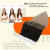 Shine Extensiones de Cabello Remy Cinta de Cabello Humano Real