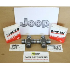 SPICER PREMIUM PERFORMANCE SPICER LIFE SERIES 2012-2024 Jeep Wrangler Sahara Sport Front Axle Shaft U Joints 2 Each