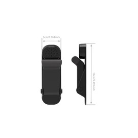 BIGHAPPY Black Magnetic Folding Door Stopper, Strong Magnet, No Drilling, Easy Installation, One Foot Operation