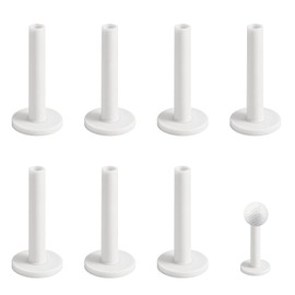 Golf Rubber Practice Tees Set of 7 Golf Tees Heavy Duty Shot Stable Practice Mat for Indoor and Outdoor Use for Beginners and Advanced