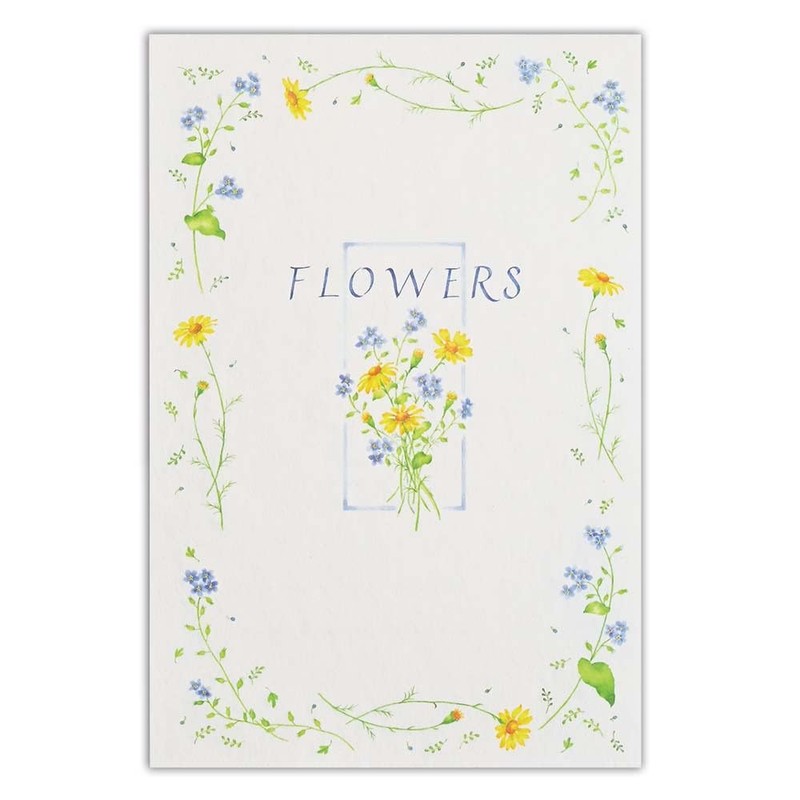 Enuby EA Flower Postcard Notes Flowers | Postcards 10 Sheets