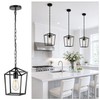 Phaosio Black Pendant Lights Kitchen Island, Modern Farmhouse Light Fixture