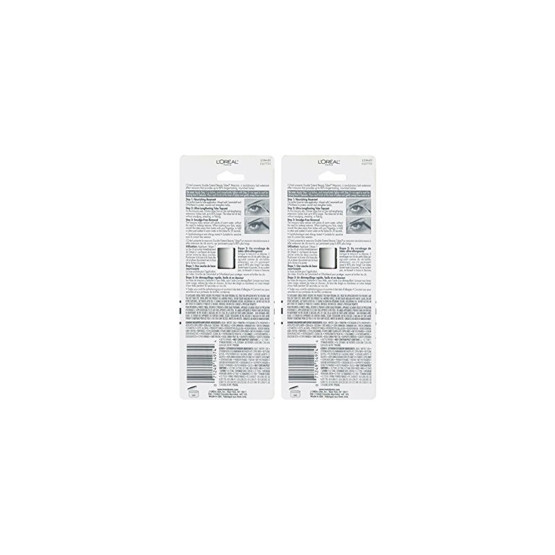 LOréal Paris Makeup Double Extend Beauty Tubes Lengthening 2 Step
